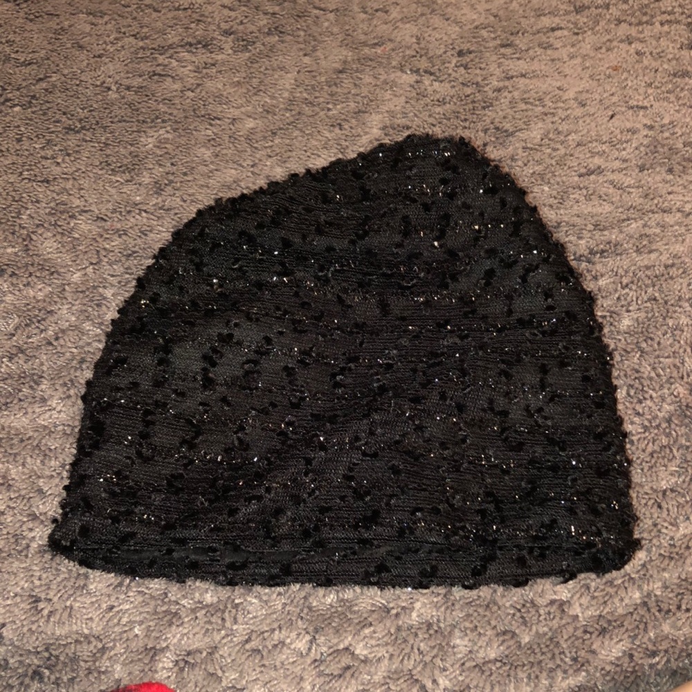 Black sparkly hat - Picture 2 of 2
